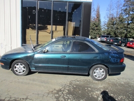 1997 ACURA INTEGRA LS GREEN 4DR 1.8L MT A16308